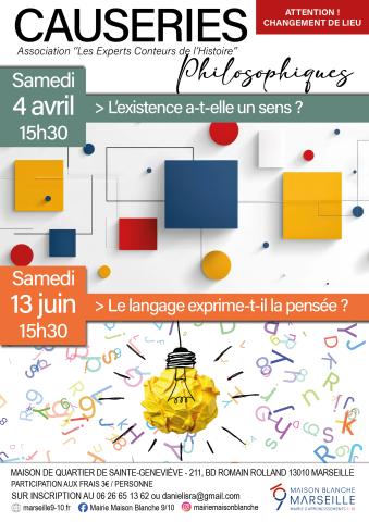 CAUSERIES PHILOSOPHIQUES