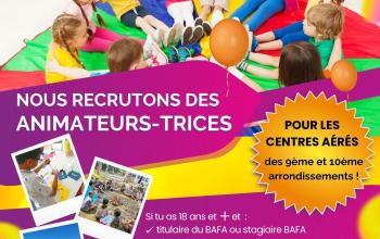 Recrutement animateurs-trices