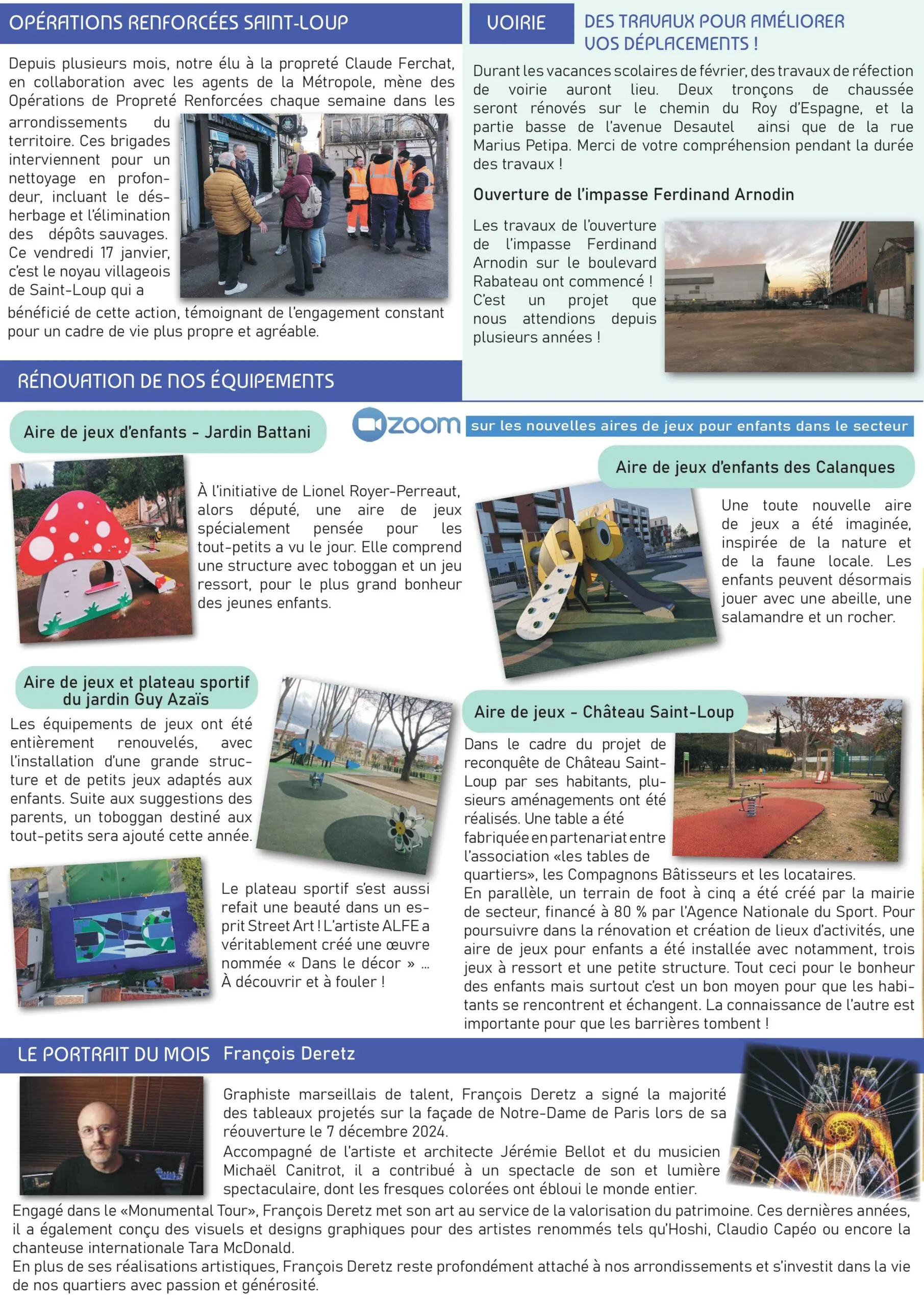 Newsletter Janvier 2025