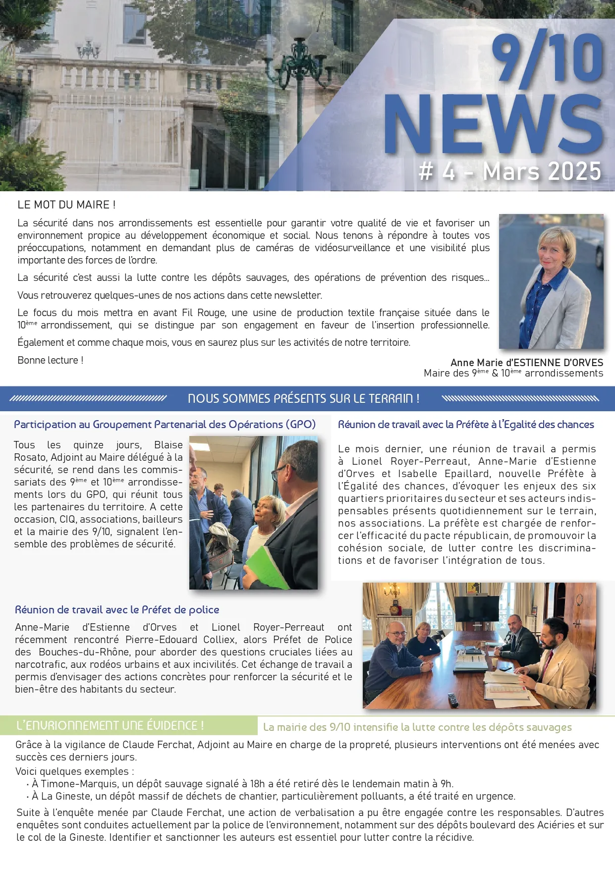 Newsletter Mars 2025